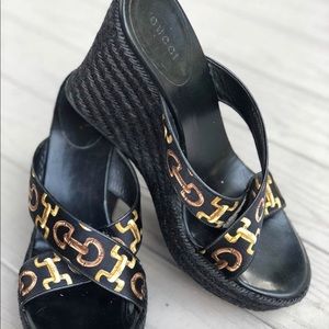 Authentic Gucci Wedge